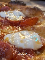 Vecna - Pepperoni Parmesan Burrata Hot Honey with Tarragon Aioli